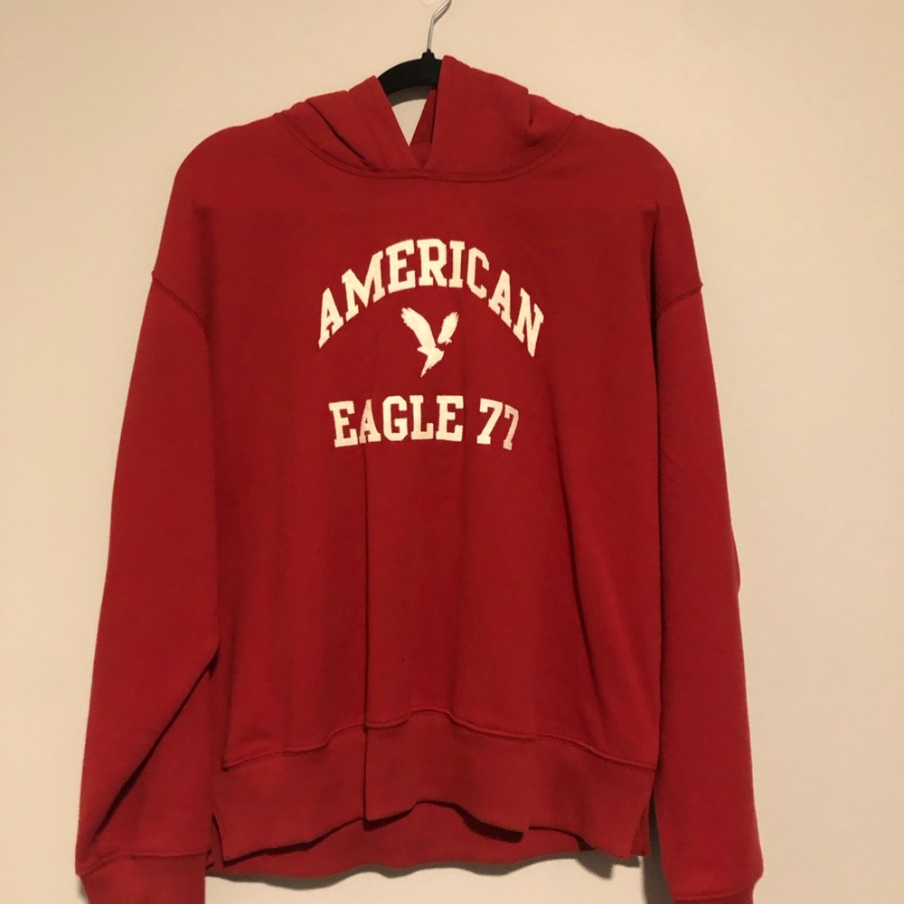 American Eagle Red Hoodie